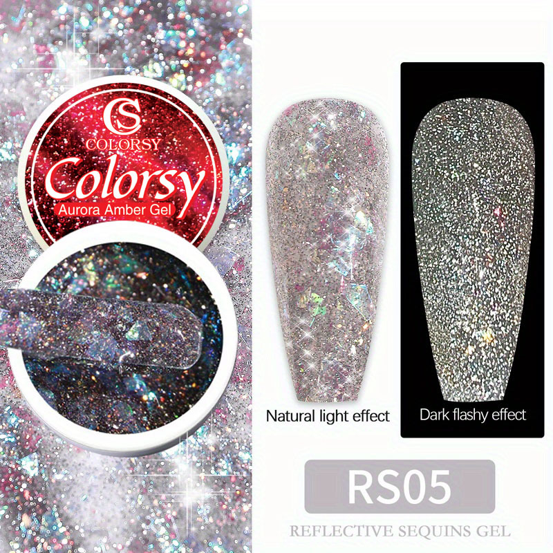 Colorful Glitter Nail Gel Polish - Nail Art Products
