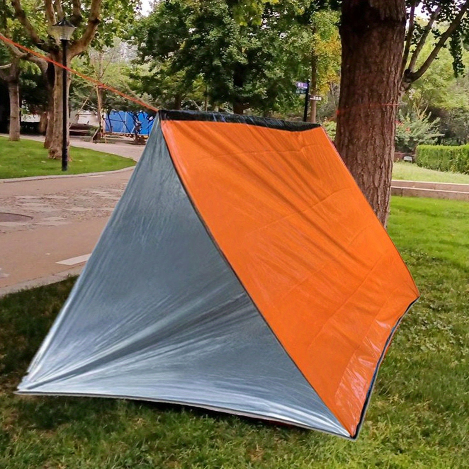 Emergency Survival Shelter Tent 2 Person Tube Tent Survival Temu