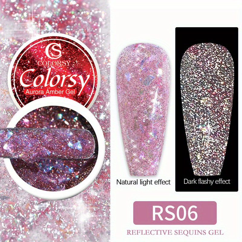 Colorful Glitter Nail Gel Polish - Nail Art Products