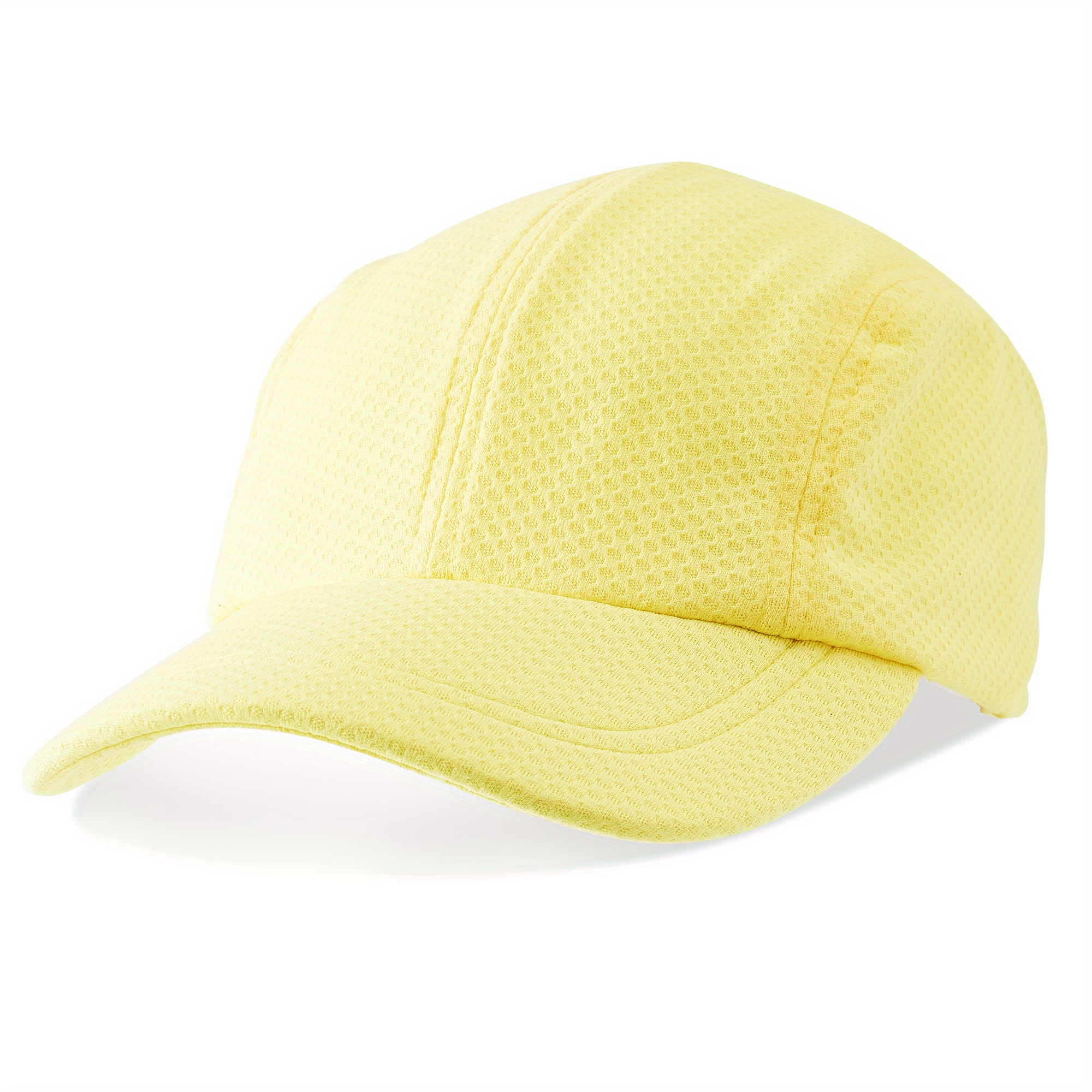 Quick Drying Baseball Cap Mesh Breathable Sun Hat Adjustable Lightweight