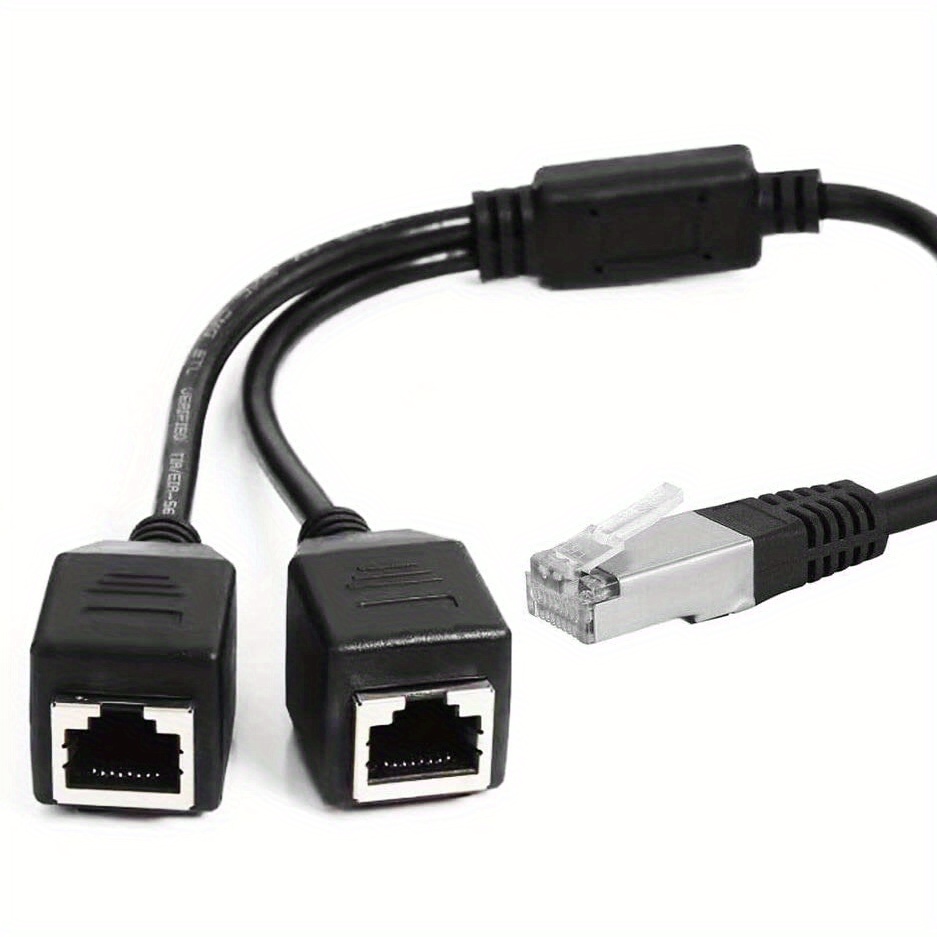 Adaptateur répartiteur RJ45 connecteur réseau USB 1 à 2 - Temu Canada