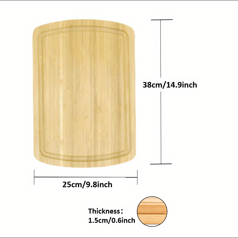 Kitchen Anti Bacterial Cheese Anything Food 1 Wood Bulk Cutting Boards  Wholesale Wooden Chopping Board - Temu