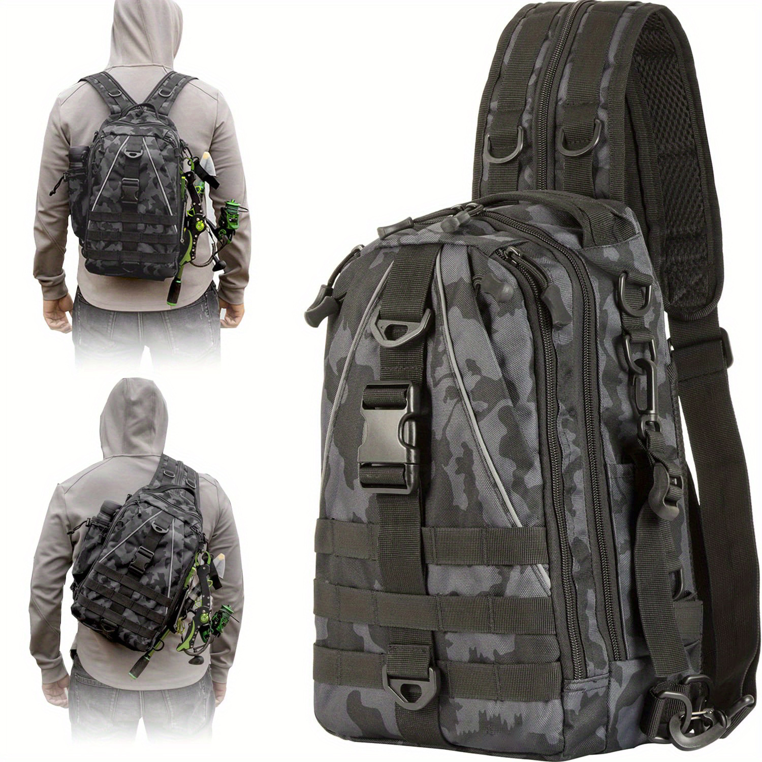 Upgrade Fishing Game Assorted color Fishing Backpack Tackle