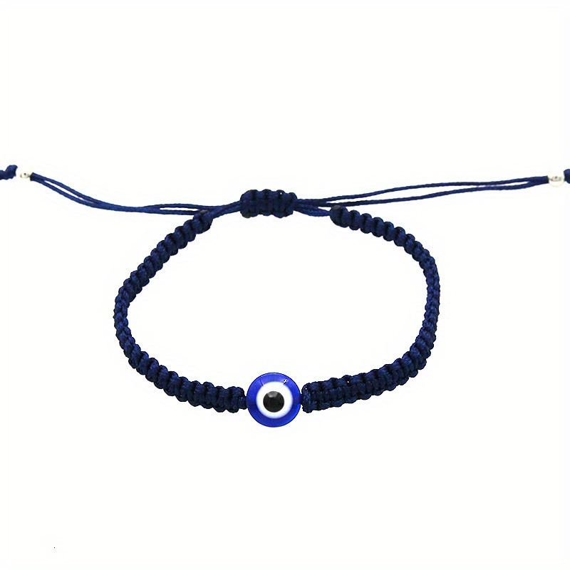 Anvazise Friendship Bracelet with Charms Adjustable Handmade Temperament  Ornamental Decorate Accessories Unisex Handmade Braided Bracelet for Daily  Life Navy Blue One Size 