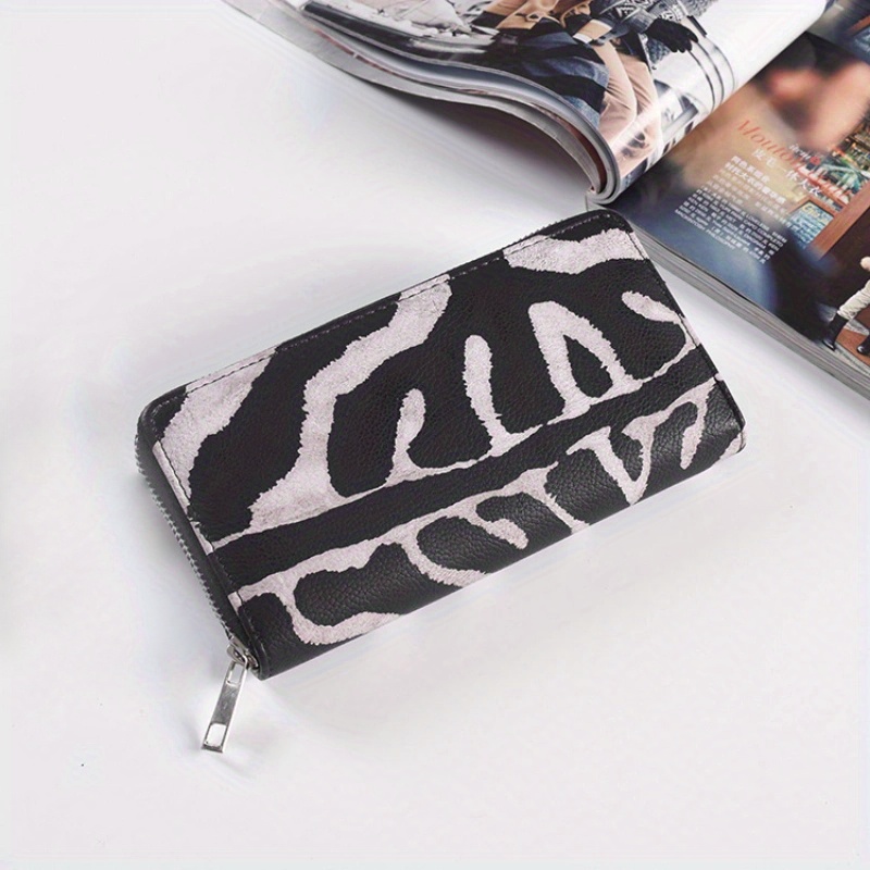 Compact Zip Case - Zebra