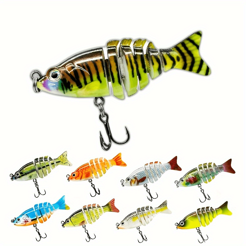 Fishing Lures Fishing Bait Bionic Jointed 8-section Broken Jointed