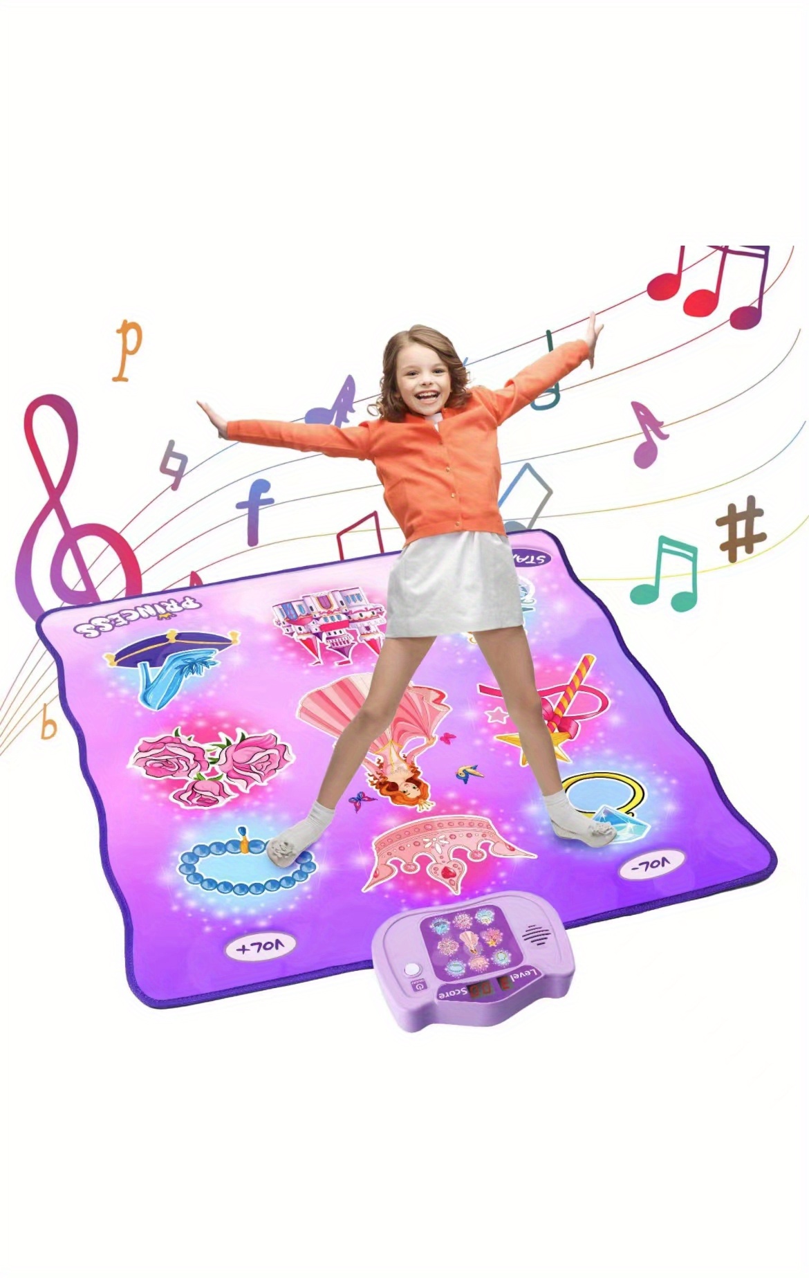 Tapis de danse amélioré BUAIAHUG pour enfants - cadeaux d'anniversaire  jouets pour 3 4 5 6 7445013247272