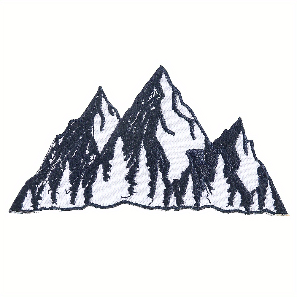 Iron Clothing Patches Mountain, Patch Clothes Mountain