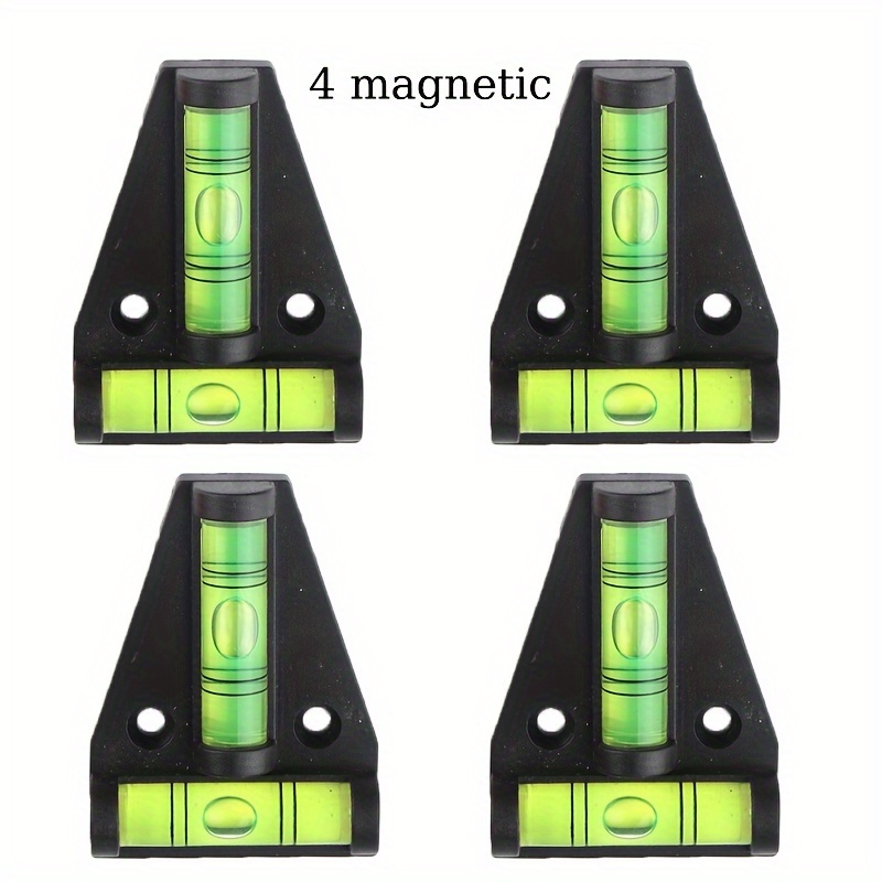 T Shape Magnetic Level, Small Portable Rv Level With Magnet, Pickup Truck  Level, Caravan Level Ramp, Car Camping Accessories, Spirit Level