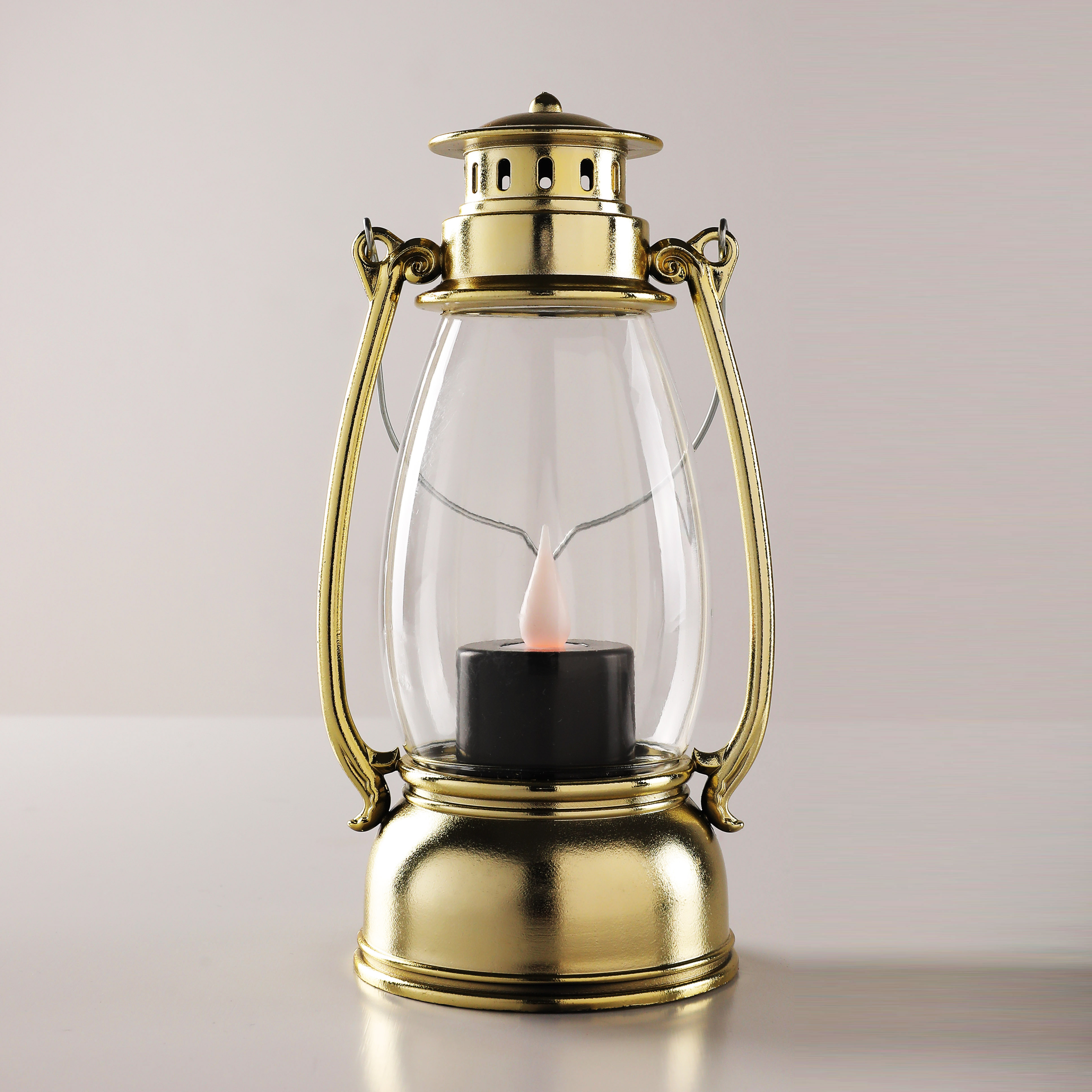 Mini Led Camping Lantern Vintage Battery Powered Light - Temu