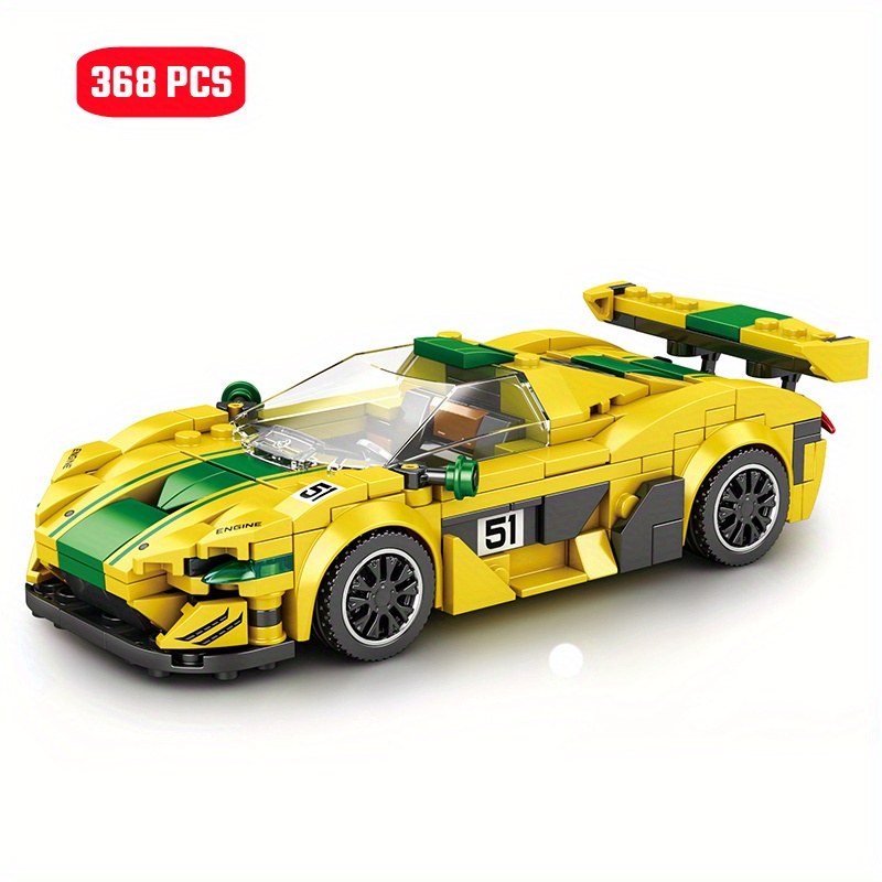  JOMIOD Technology Sports Car Building Kit for Lambo Speed  Champions EVO, 360 Pieces Supercar Model Building Blocks, Race Car  Technique Car Collectable Model, MOC Racing Car Kit : Toys & Games