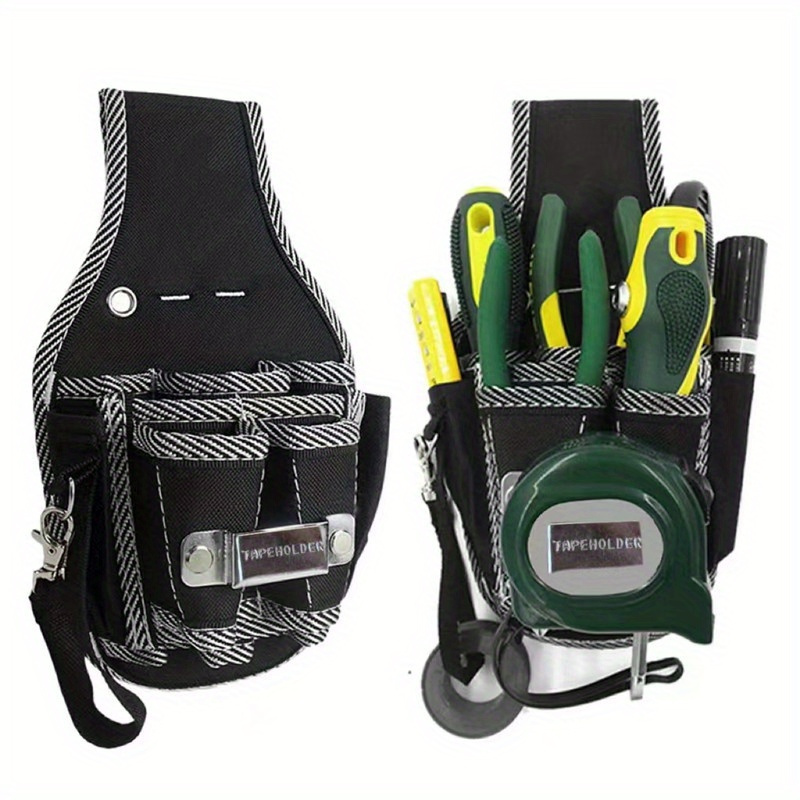 Electrician Canvas Tool Bag Belt Bag Adjustable Belt Men's Temu