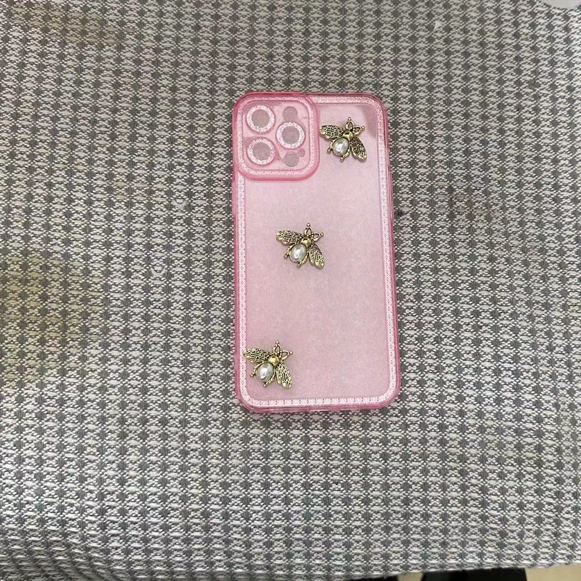 apple pink louis vuitton Case iPhone 14, 14 Plus, 14 Pro