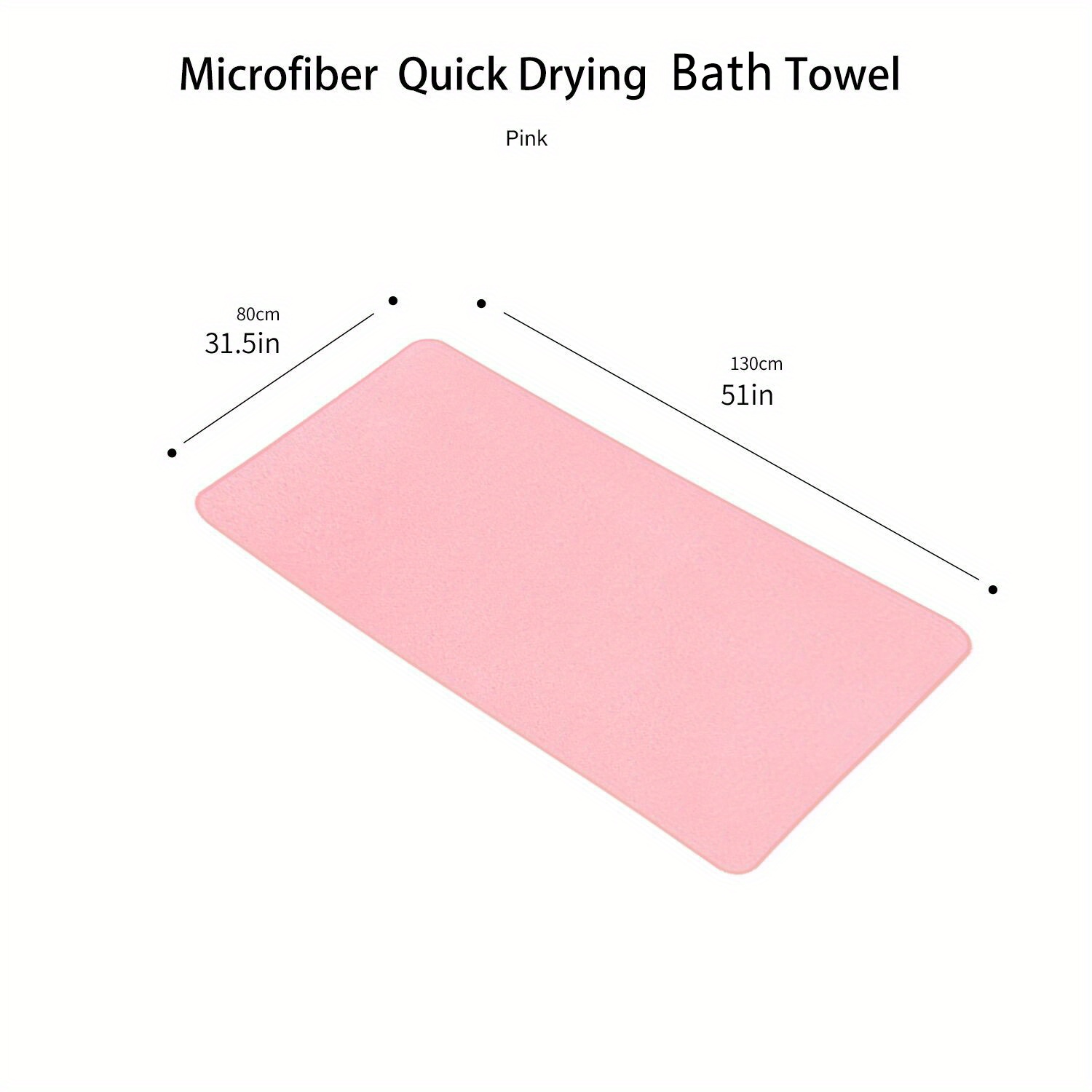  DWINBCZ Toalla de baño para adultos, de 27.6 x 55.1 in,  absorbente, de secado rápido, para spa, toalla de ducha, toalla de ducha  grande para playa, herramientas de baño (29.5 x