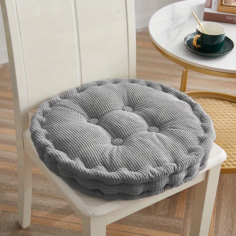 Corduroy Futon Cushions round Thickened Chair Cushion - Temu