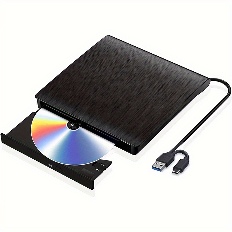 Lecteur DVD Portable, Lecteur DVD Intégré Câble Pour PC Pour Netbook Pour  Ultrabook Blanc 