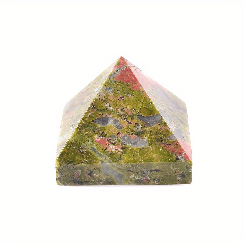 Natural Clear Quartz Pyramid Healing Stones Chakra Reiki Crystal