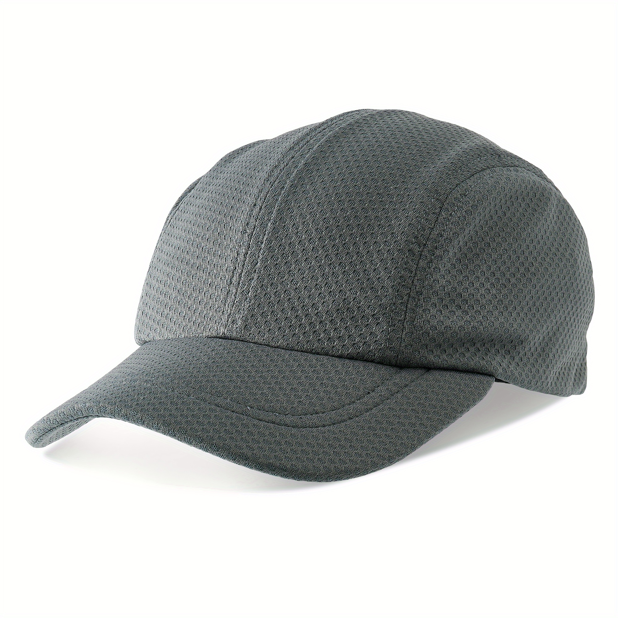 Quick Drying Baseball Cap Mesh Breathable Sun Hat Adjustable Lightweight