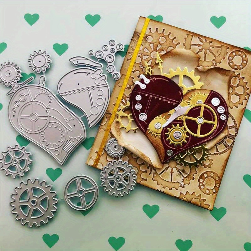 カッティングダイ ハート フレーム ぬり 