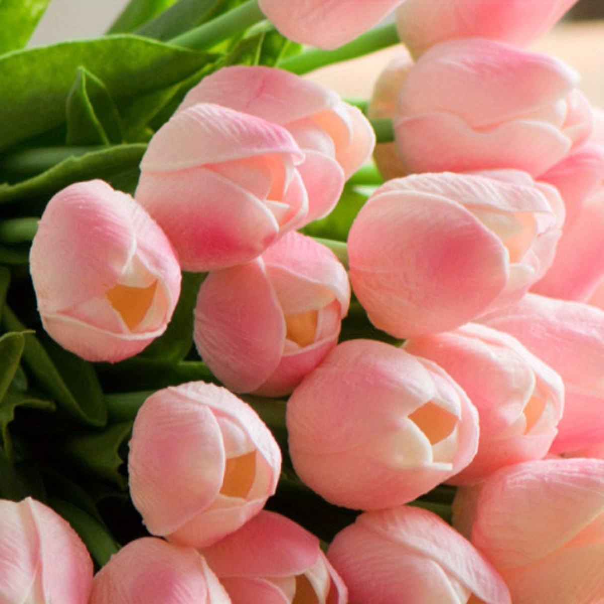 FiveSeasonStuff - Flores artificiales de tulipanes, se sientes reales al  tacto, ideales como ramo de boda, decoración del hogar, fiesta, arreglos