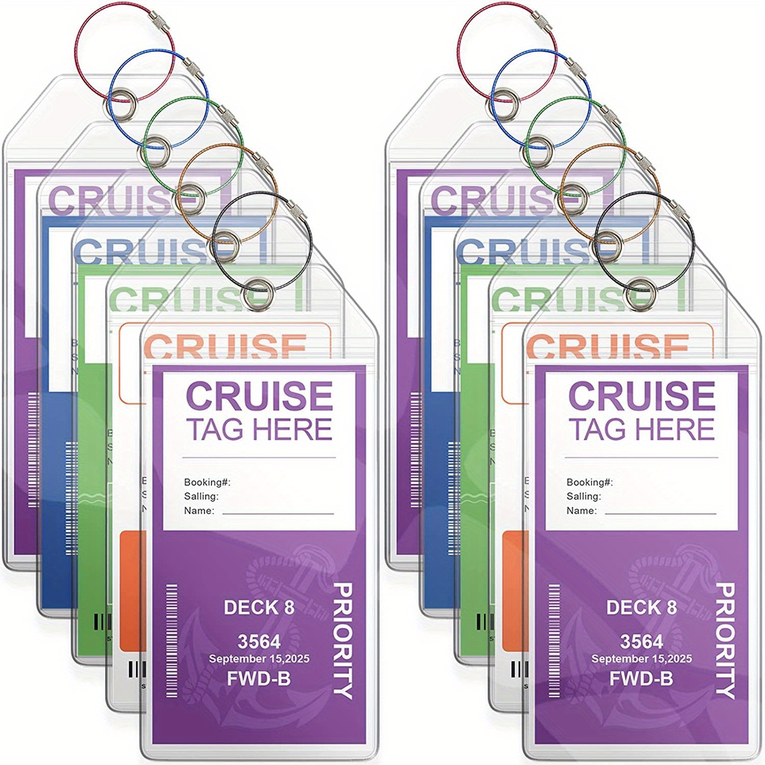 Cruise Luggage Tags Wide Luggage Tag Holder Cruise - Temu Canada