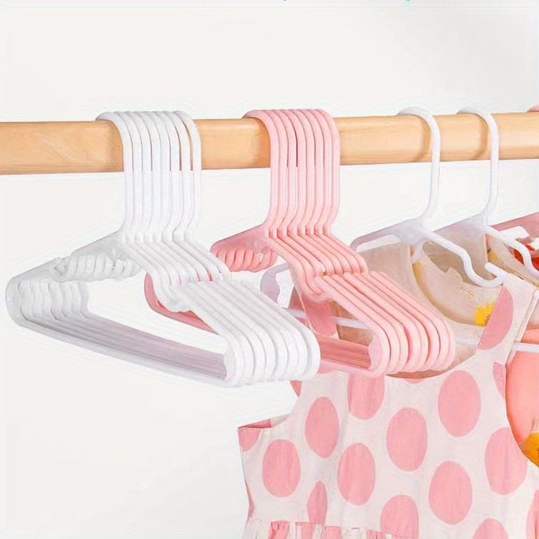 HOUSE DAY Premium Velvet Baby Hangers 60 Pack, 11.4'' Kids Velvet Hangers,  Sturdy Baby Hangers for Closet, Baby Clothes Hangers, Toddler Hangers