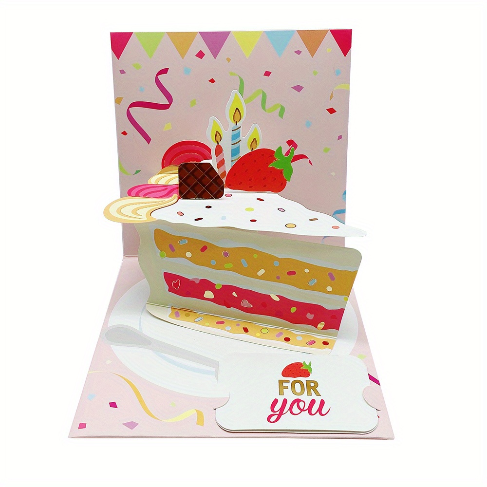 Luxury Handmade Wedding Card 'Cake' - Handmade Cards -Pink & Posh