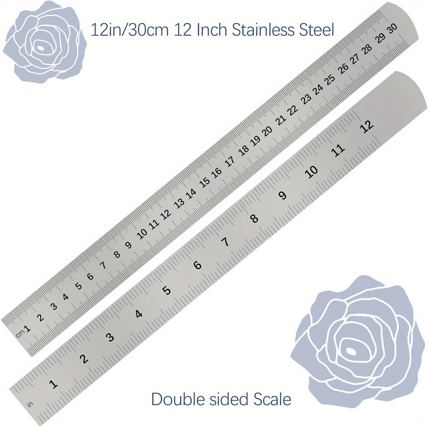 Cutting Ruler, Rose - 18