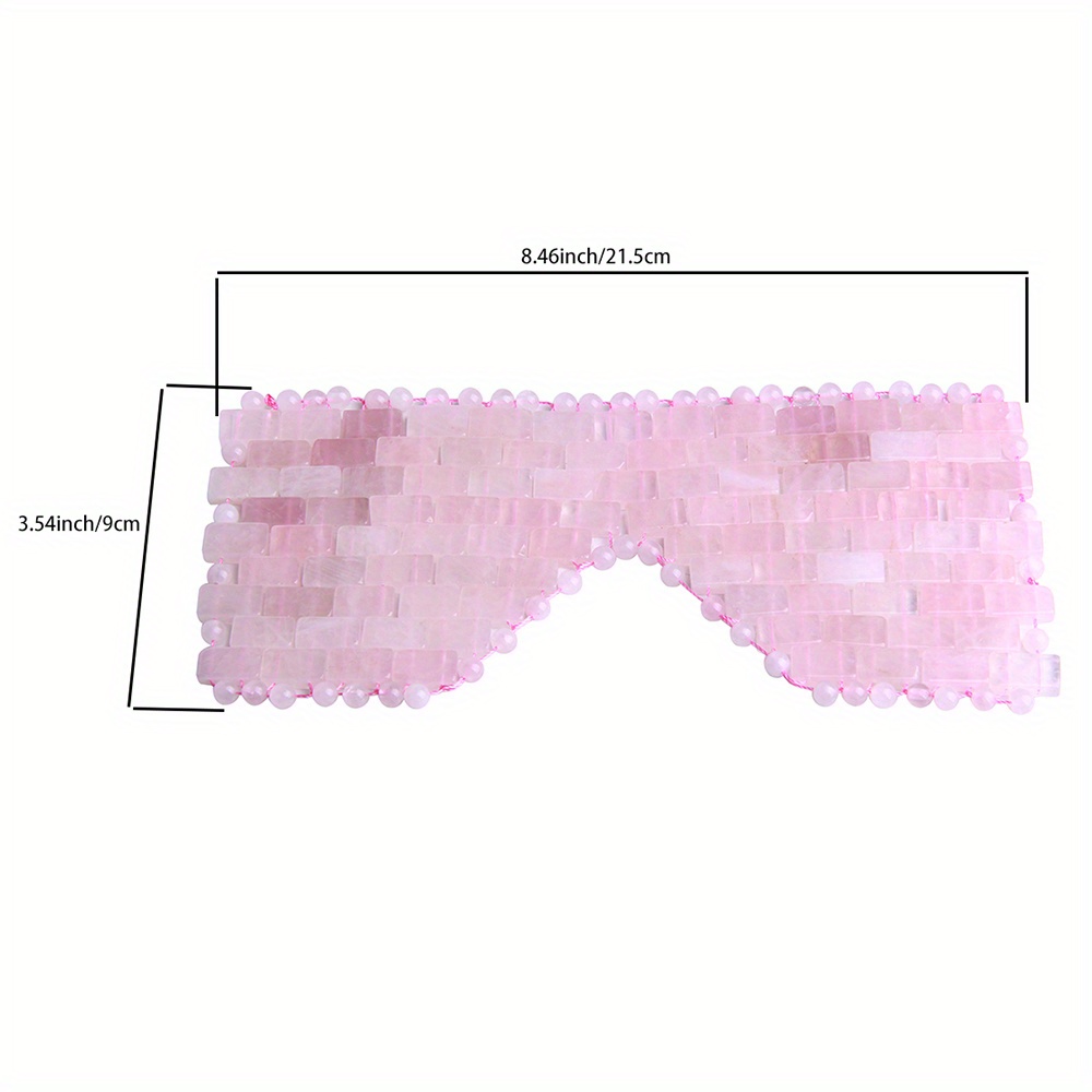 1 шт. натуральная маска для расслабления глаз и ухода за кожей, массаж, подарок, День святого Валентина, Рождество, День матери, подарок, свободные драгоценные камни, детали 1