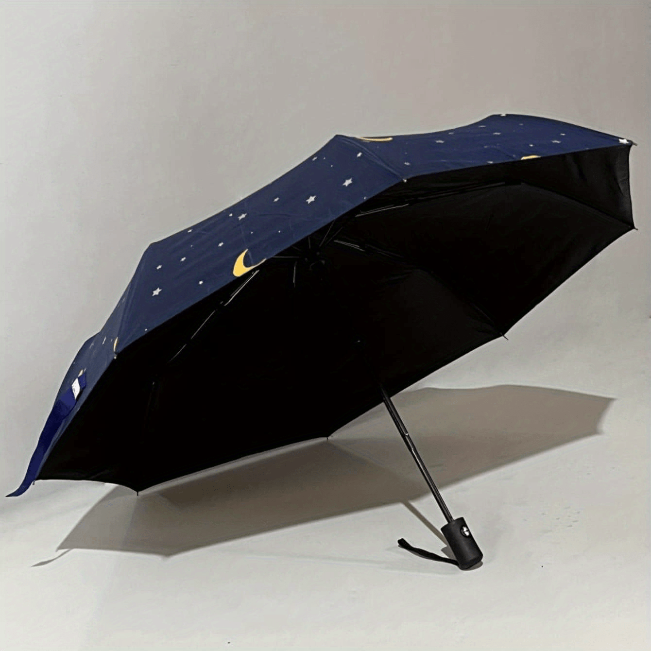 Portable Windproof Travel Umbrella Compact Lightweight Automatic Umbrella