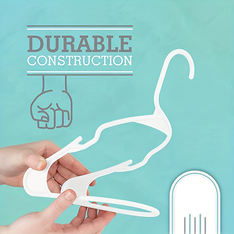 Plastic Hanger Clothes Hangers Clothes Closets Coats Shirts Temu