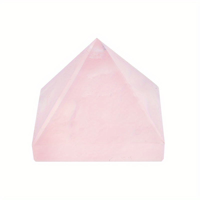 Natural Clear Quartz Pyramid Healing Stones Chakra Reiki Crystal