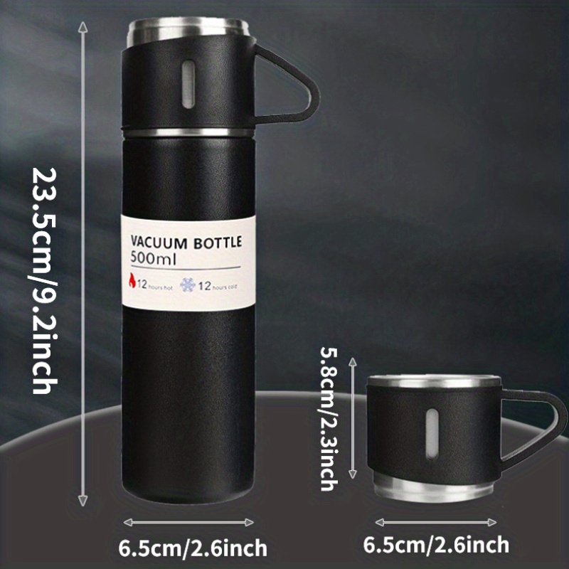 Vacuum Flask Set Metal Vacuum Cup Stainless Steel Vacuum - Temu