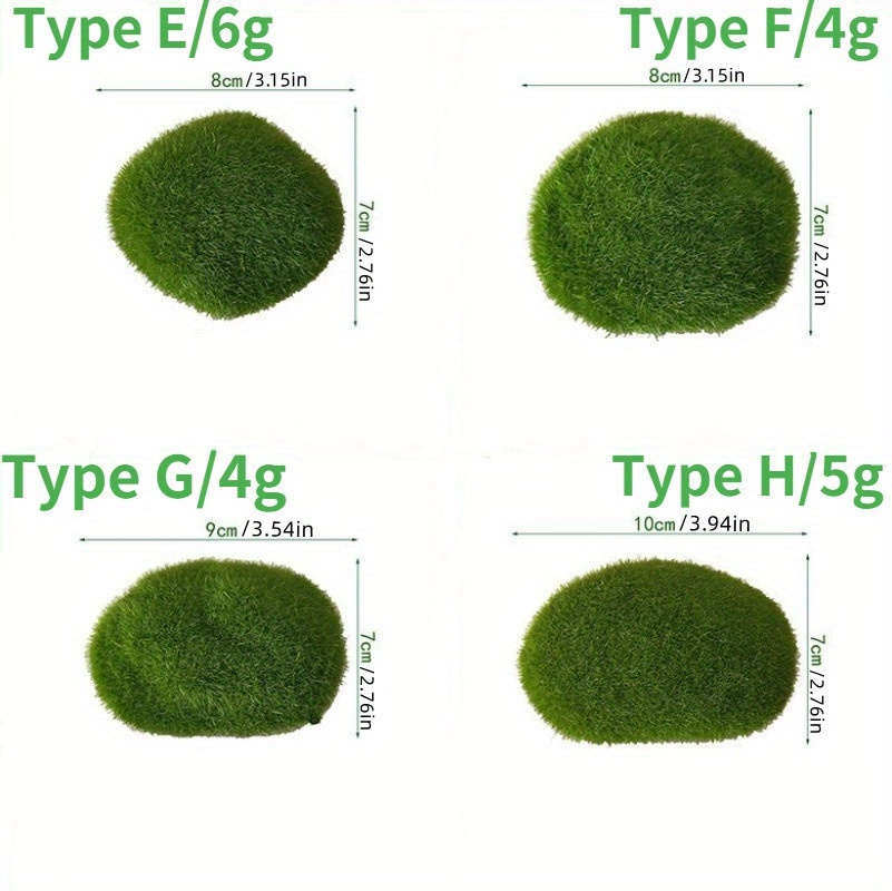 Artificial Green Moss Ball Fake Stone Simulation Plant DIY Decoration for  Window Hotel Home Office Wall Decor 10/15/20/30cm - AliExpress