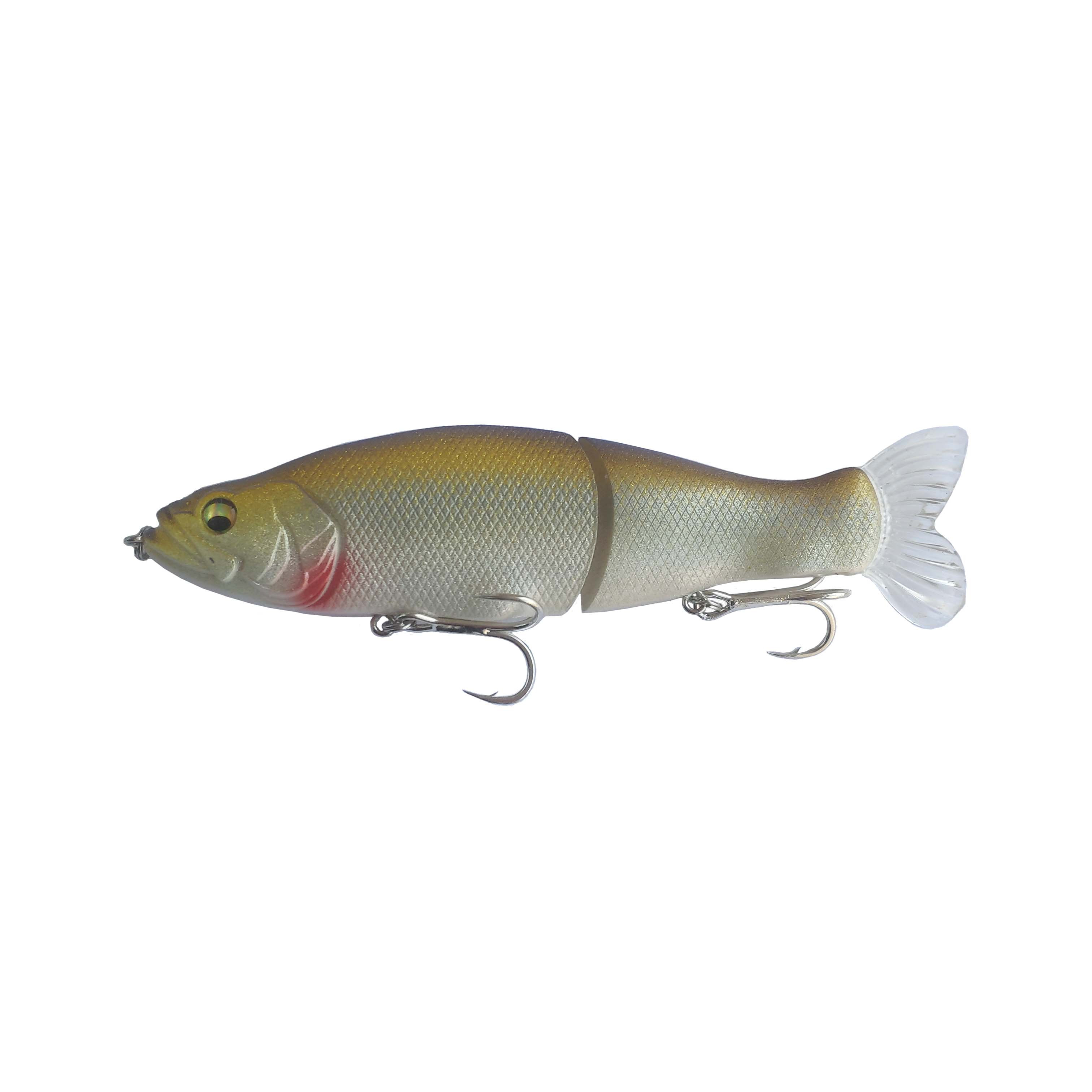 Realistic Fishing Lure: Slow Sinking Glide Bait With Fur - Temu Mexico