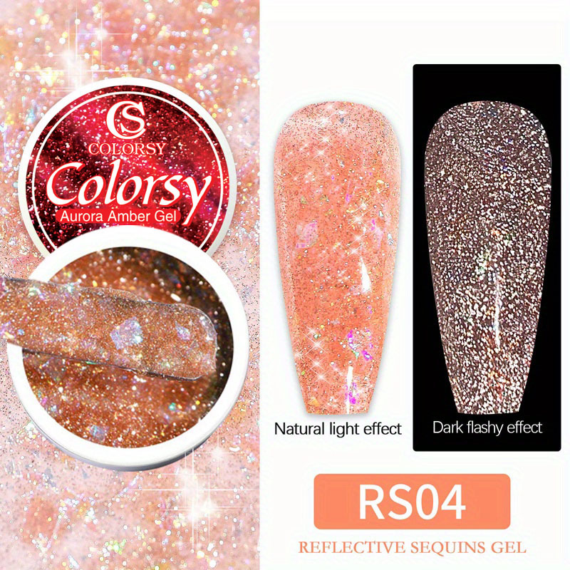 Colorful Glitter Nail Gel Polish - Nail Art Products