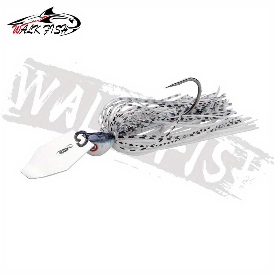 Bladed Swim Jigs Perfect For Bass Fishing With Vibrating - Temu