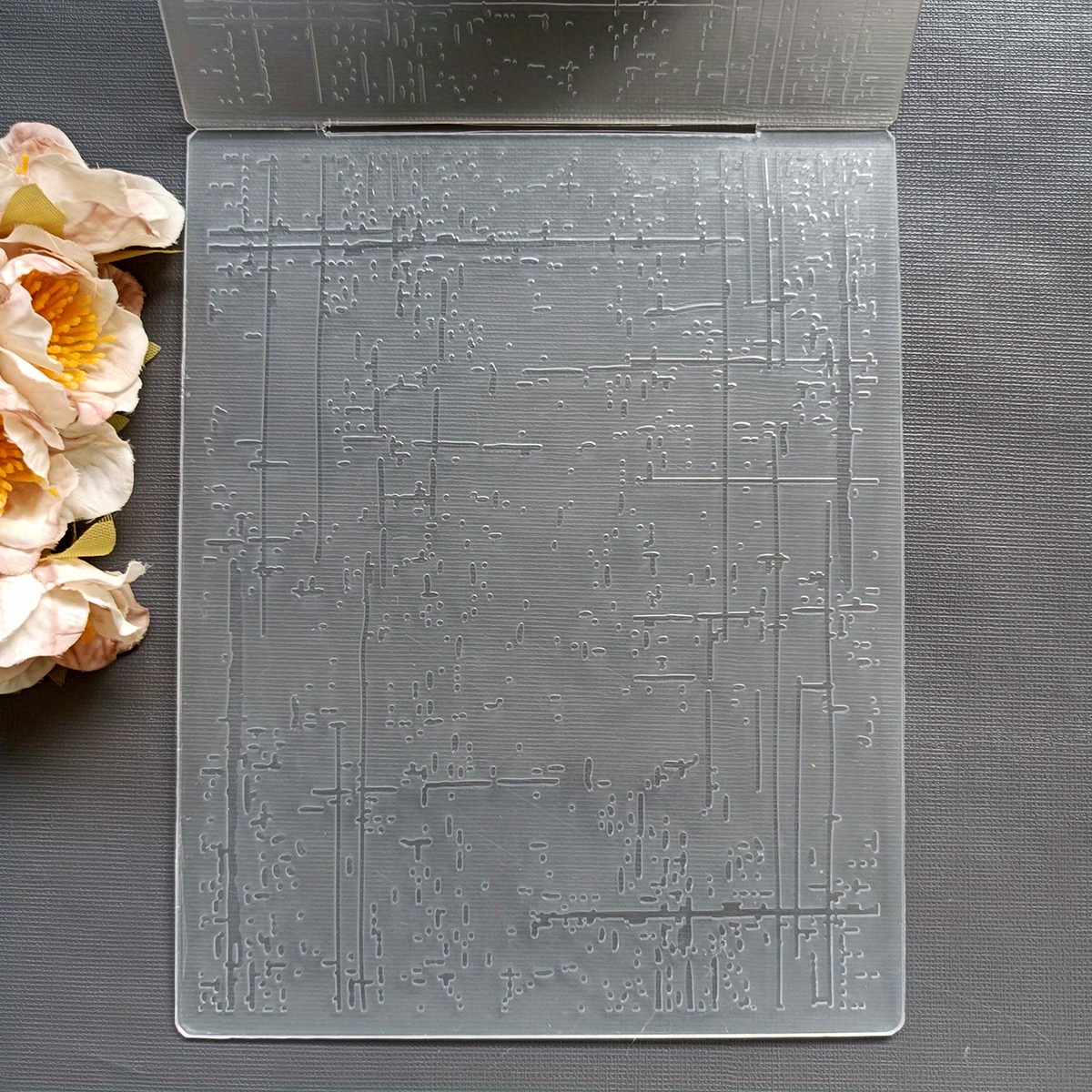 Dot Line/inkjet Embossed Folder Plastic Embossing Folders Temu