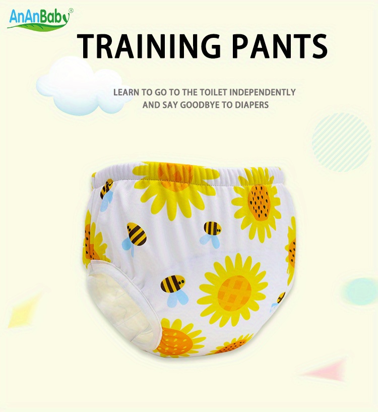 Training Pants Boys Girls Potty Training Underwear Waterproof Pants - Baby  & Maternity - Temu Canada