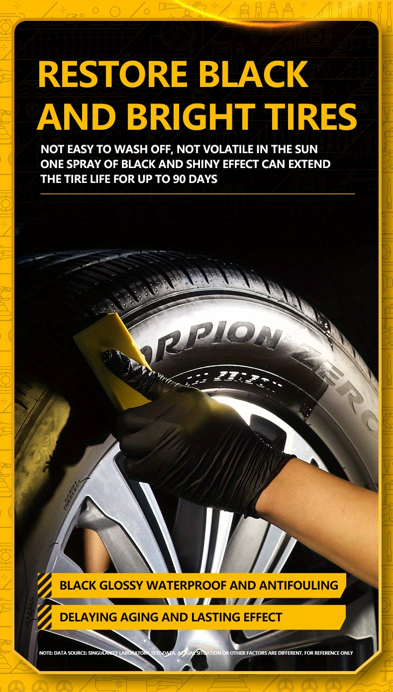 Automobile Tire Coating Agent Brightener Durable Waterproof - Temu