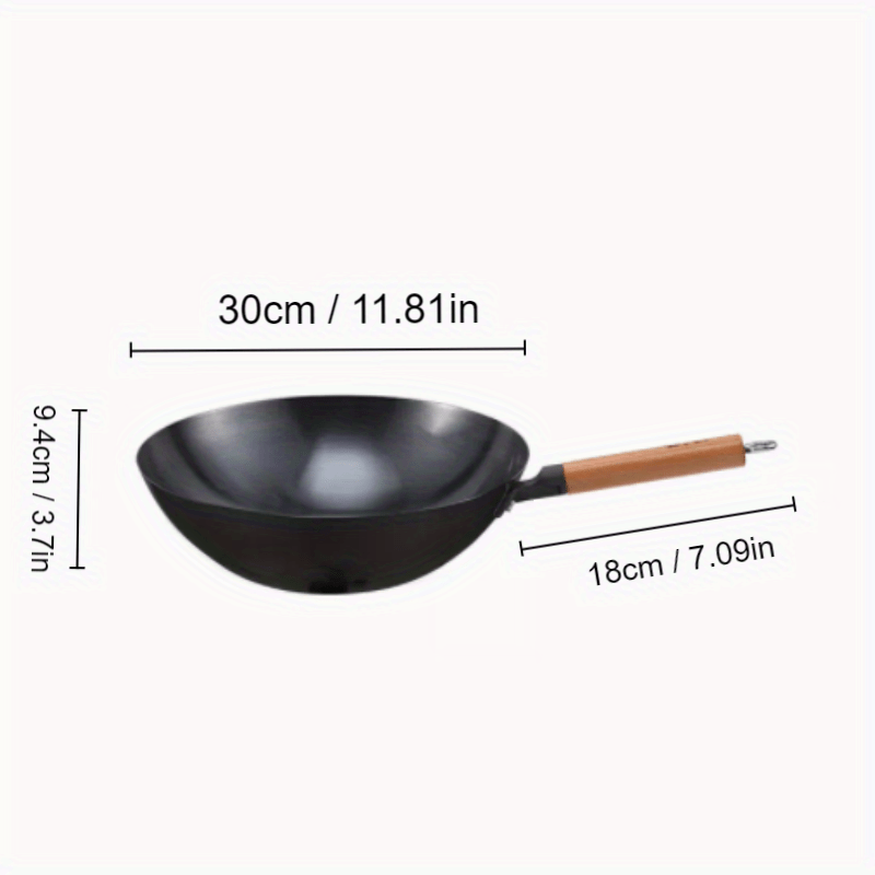 Iron Pot Household Uncoated Non Stick Pot For Kitchen Chef - Temu