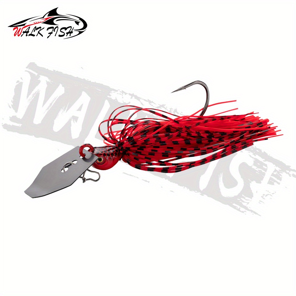 12g/15g/20g Chatter wire Bait Spinner Weedless Fishing Lure Artificial  Wobbler Chatterbait Jig Dancer Lure Spinner Spoon Pike