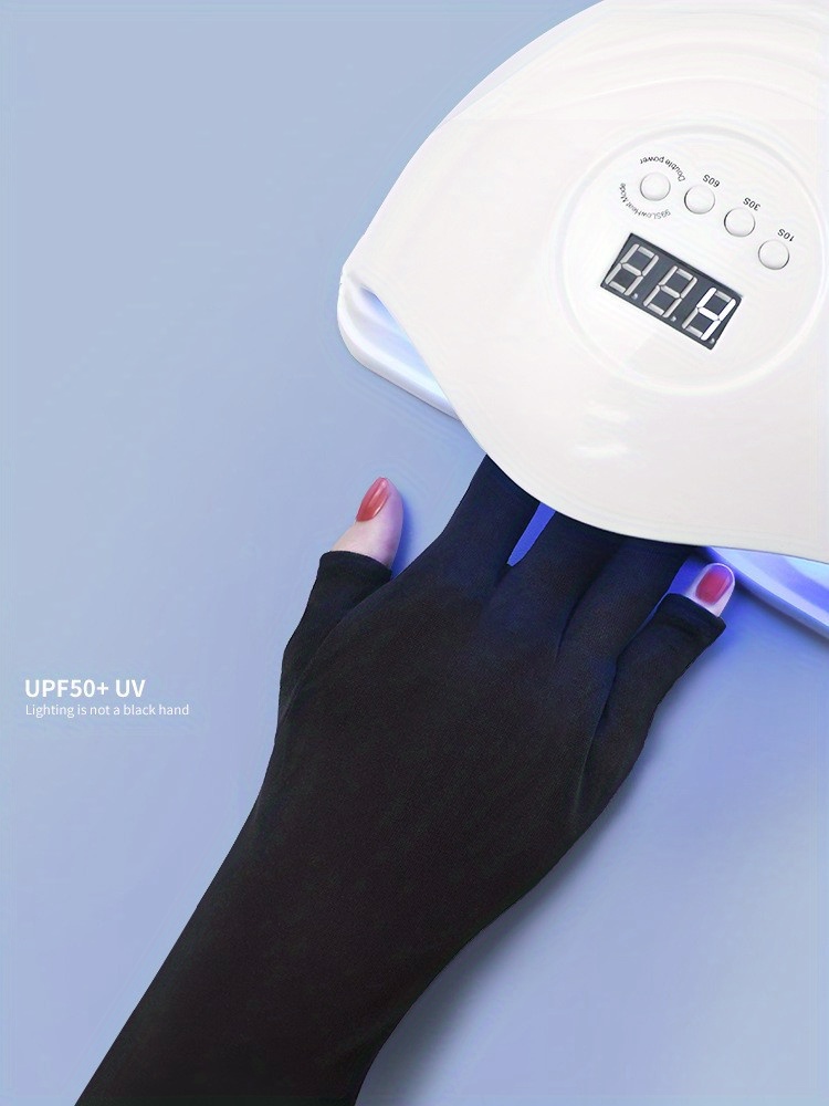 Guanti Protezione Uv Lampada Unghie In Gel Guanti Anti uv - Temu Italy