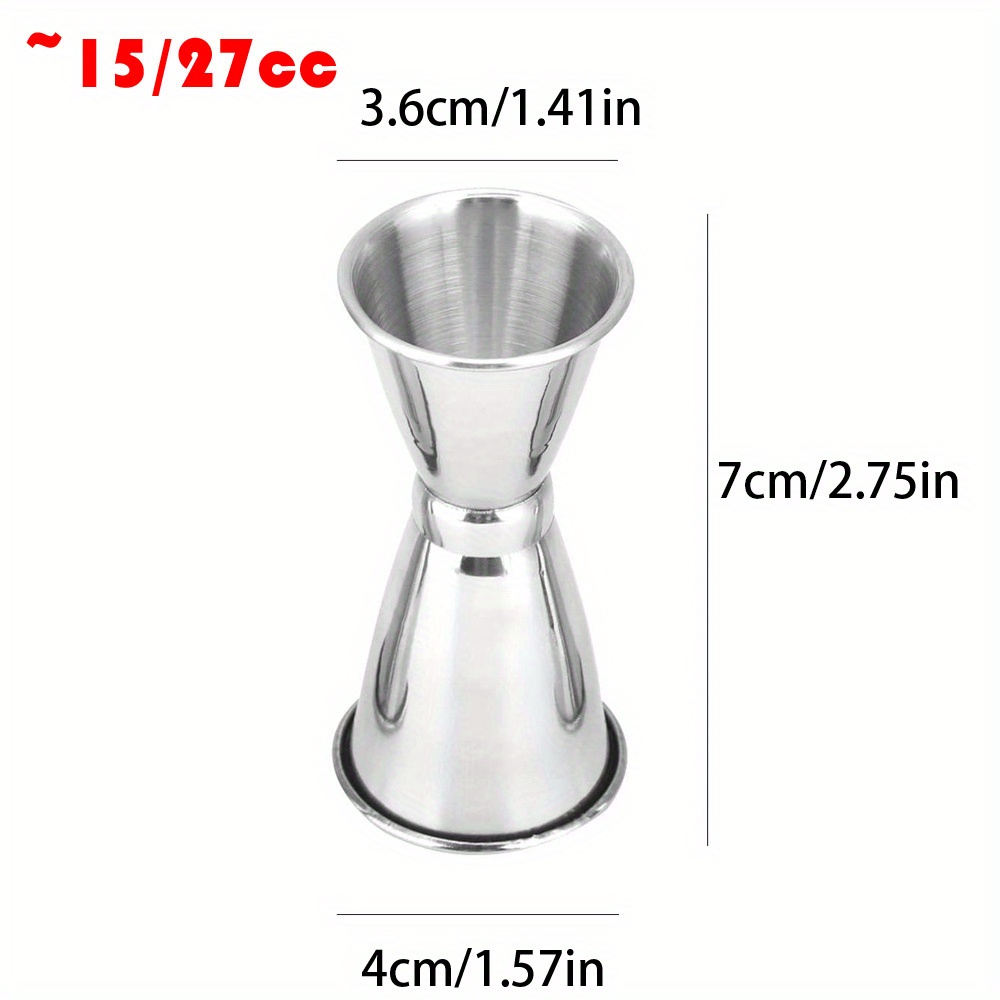 Stainless Steel Measuring Cup Cocktail Shaker Peg - Temu