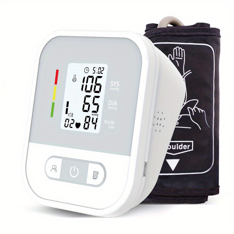 Blood Pressure Monitor, Arm Type Automatic High-precision Battery  Sphygmomanometer Measuring Instrument Pressure Measuring Instrument - Temu