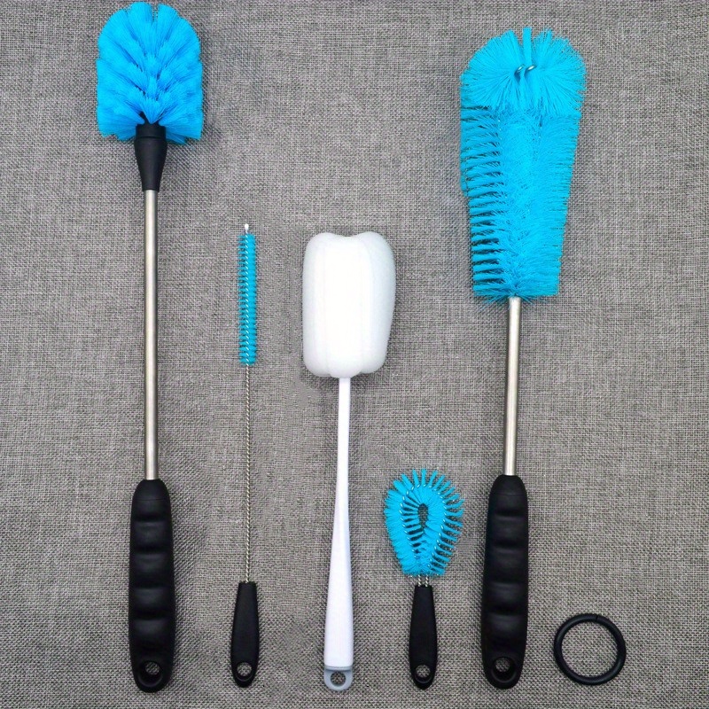 Cleaning Brush Set Glass Bottles Small Brushes Kits for Narrow Neck Bottle