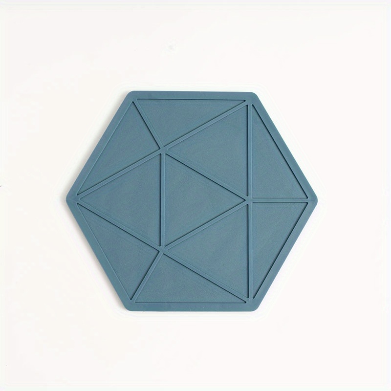 1pc Silicone Heat Insulation Mat, Heat Resistant Silicone Trivet