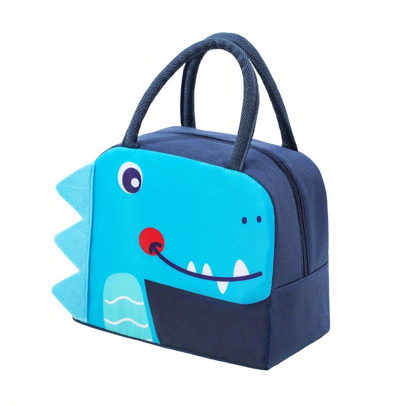 Portable Shark Lunch Bag Lunch Box Tote Bag Soft Handbag - Temu