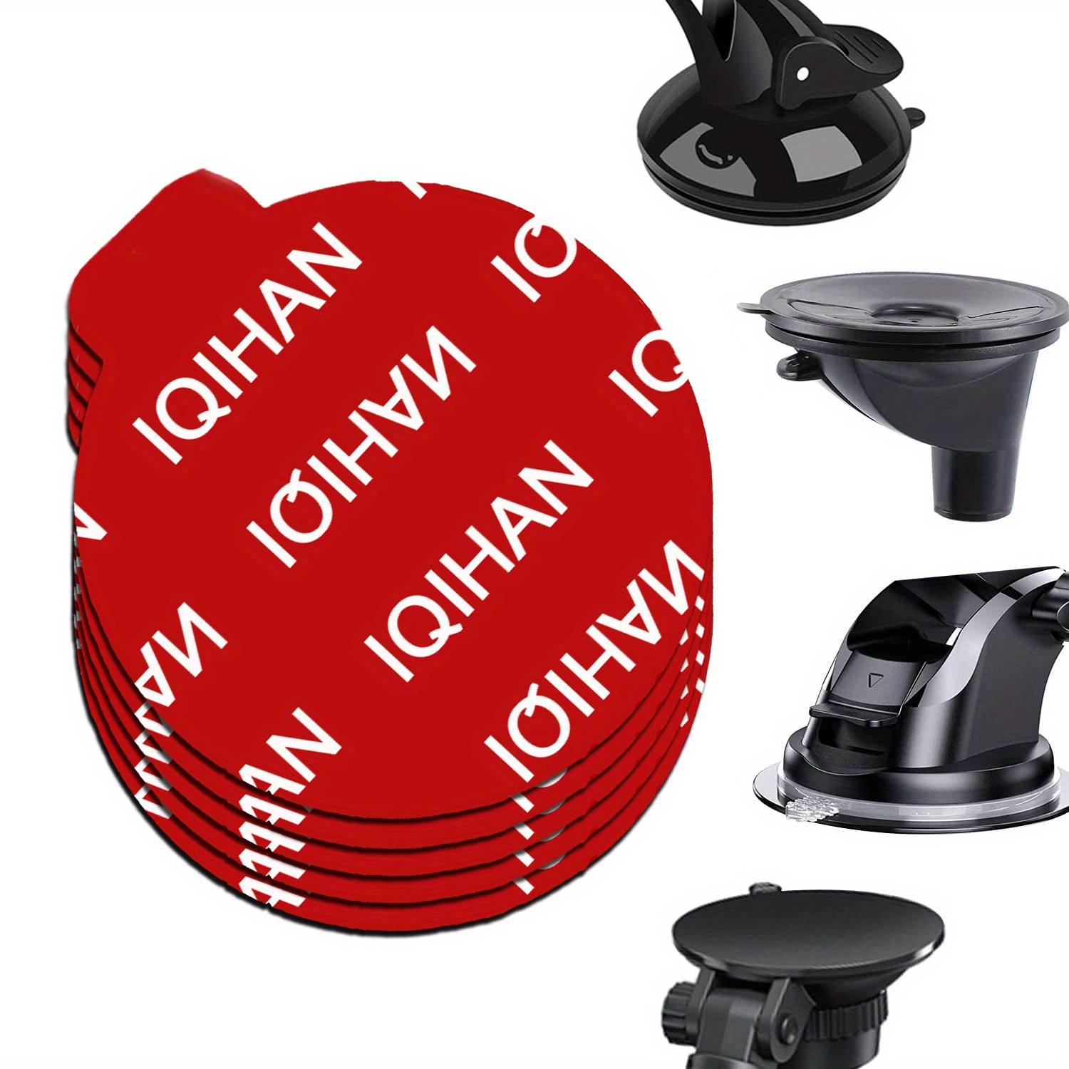 Buy iQIHAN Removable Double-Sided Tape, Transparent, Super Strong