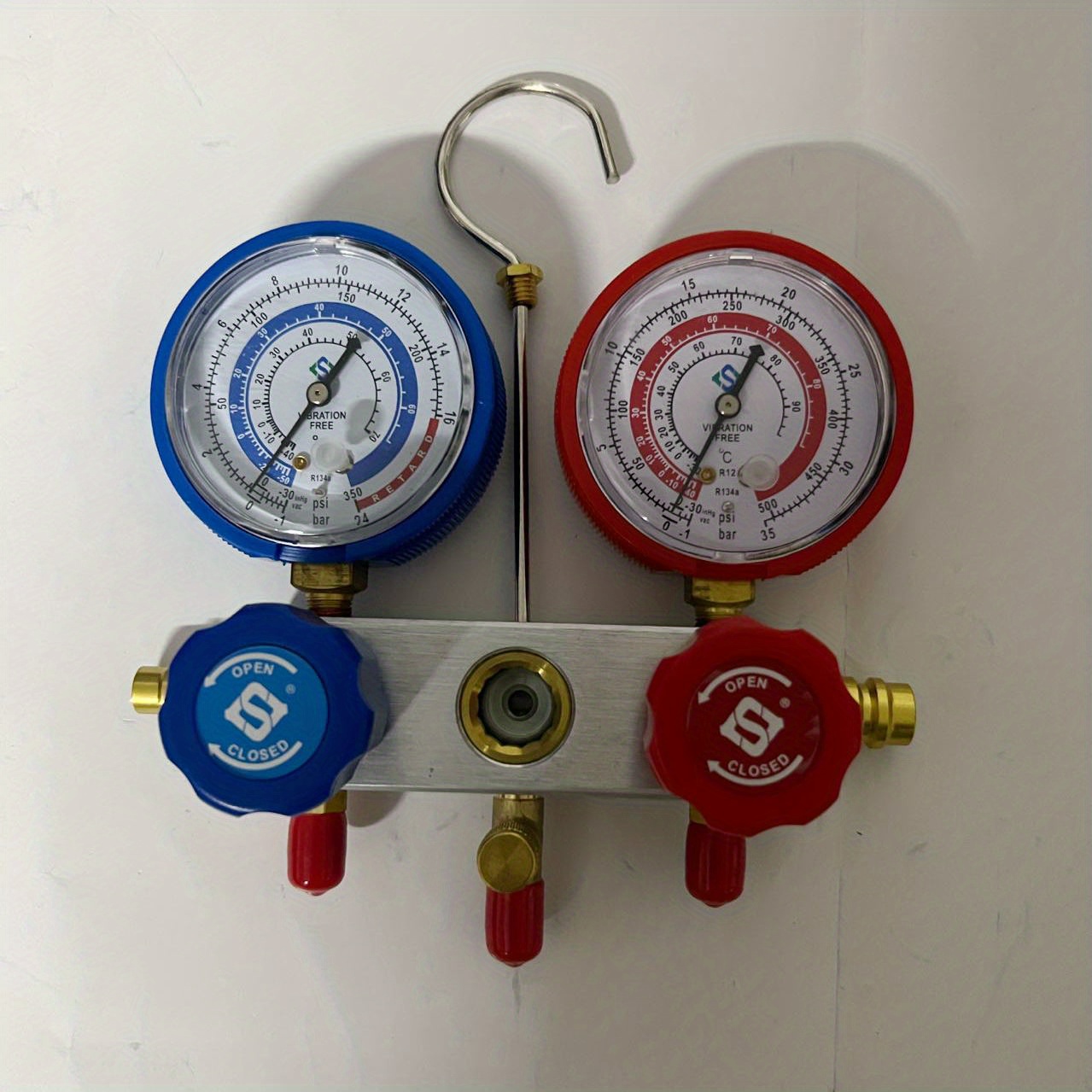 R134a-Kältemittelgas-Füllwerkzeuge,  Kfz-Klimaanlagen-Nachfüll-AC-Aufladeset, Auto-Klimaanlagenventil-Manometer  - Temu Austria